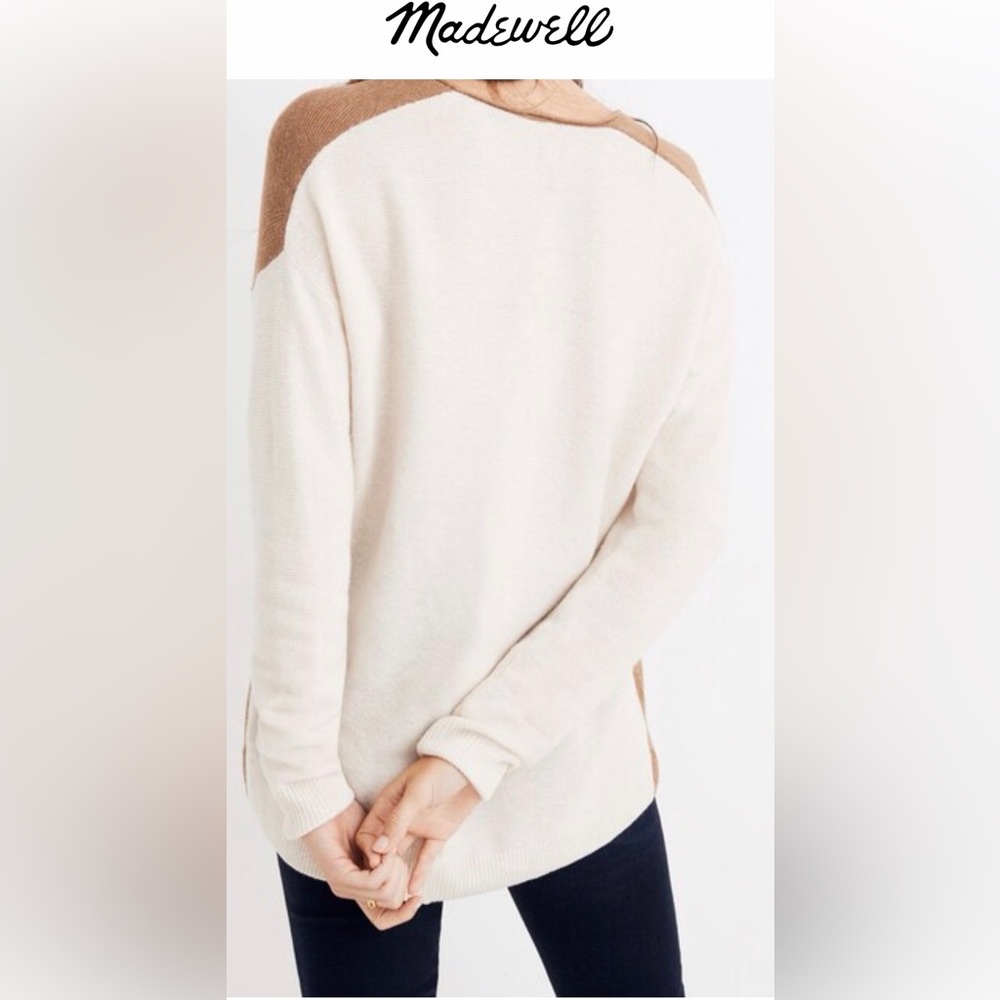 Madewell Kimball Pullover Sweater in Colorblock - Picture 8 of 8